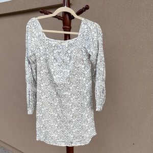 Elegant White Lace Mini Dress